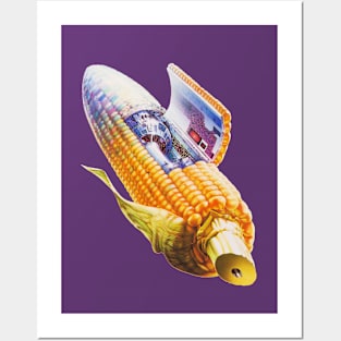 Hisashi Saito Corn Spaceship Posters and Art